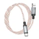 Кабель HOCO U112 Shine charging data cable for Type-C Gray (6931474788818) - изображение 6