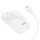 Миша HOCO GM13 Esteem business wired mouse White (6931474757852) - изображение 5