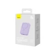 Зовнішній аккумулятор Baseus Magnetic Mini Wireless Fast Charge Power Bank 20000mAh 20W Purple (PPCX150005) - зображення 2