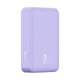 Зовнішній аккумулятор Baseus Magnetic Mini Wireless Fast Charge Power Bank 20000mAh 20W Purple (PPCX150005) - зображення 6