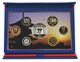 Набір монет Японія набір з 7 монет 2008 Proof 150 років відносин між Японією і Францією 1 - 500 єн, 1,5 євро (срібло) - зображення 2