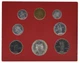 Набор монет Ватикан набор из 8 монет 1963 AU-UNC 1, 2, 5, 10, 20, 50, 100, 500 (серебро) лир - изображение 1