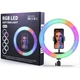 Кольцевая LED лампа DK MJ33 RGB 33 см - изображение 1