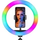 Кольцевая LED лампа DK MJ33 RGB 33 см - изображение 3