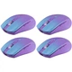 Беспроводная бесшумная мышка Defender Mystery MM-301 Bluetooth+2.4G 1600 dpi 4кн 500mAh LED Purple (52301) - изображение 9