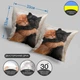 Подушка плюшевая смешная с приколом с Котом от WONKEY 33×33 см, 3D принт / 1306333UA - изображение 3