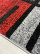Ковер с невысоким ворсом Espresso 3х5 м. Gray/Red 02239A - изображение 6