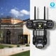 IP-камера уличная с тройным объективом XON Wi-Fi 1080P SmartCam (TCWEW23VB 3985) Черная - изображение 4