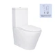 Унитаз напольный Qtap Swan Ultra Quiet с сидением Soft-close 640x360x835 мм QT16222182TW White - изображение 1
