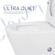 Унитаз напольный Qtap Swan Ultra Quiet с сидением Soft-close 640x360x835 мм QT16222182TW White - изображение 5