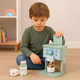 Drewniany ekspres do kawy EcoToys dla dzieci zestaw baristy 8 elementów (5905817007332) - obraz 3