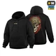 Кофта M-Tac Hoodie Worn to the bone Black M 20554002-M - изображение 1
