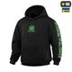 Кофта Пліч-о-пліч M-Tac Hoodie Hard Black XL 20115002-XL - изображение 2