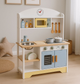 Kuchnia dla dzieci EcoToys piekarnik, pralka, mikrofala, 12 akcesoriów (5905817007349) - obraz 6