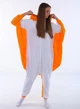 Женская кигуруми пижама взрослая и подростковая Белка Летяга Kigurumi Оранжевый L 165-175 см. (1106) - изображение 4