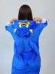Женская кигуруми пижама взрослая и подростковая на молнии Kigurumi Ёж Соник Sonic Сине-желтый XL 175-185 см. (1099/3) - изображение 5