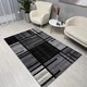 Ковер с невысоким ворсом Espresso 1.5х2.3 м. Gray 02239A - изображение 1