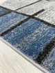 Ковер с невысоким ворсом Espresso 1.5х2.3 м. Овал Gray/Blue 02239A - изображение 9
