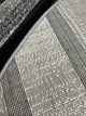 Ковер с невысоким ворсом Espresso 1.5х2.3 м. Овал Gray 02239A - изображение 14