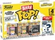 Zestaw figurek-niespodzianek Funko Bitty POP Minions Series 4 4 szt (0889698730389) - obraz 1