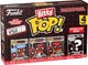 Zestaw figurek-niespodzianek Funko Bitty POP Marvel Deadpool Bathtime 4 szt (0889698849609) - obraz 1
