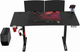 Biurko gamingowe ULTRADESK Level V2 Red (UDESK-LVA-RD) - obraz 5