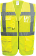 Жилет сетчатый Portwest Madrid Executive C496 4XL Жёлтый - изображение 7