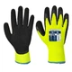 Перчатки утепленные Portwest Thermal Soft Grip A143 XL Желтый/Черный - изображение 1