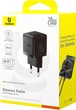 Сетевое зарядное устройство Baseus Palm Fast Charger 1C 20W EU Cluster Black (P10111602113-00) - изображение 4