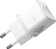 Сетевое зарядное устройство Baseus Palm Fast Charger C+U 20W EU Moon White Cable Type-C to Type-C 60W 1m (P10111608213-01) - изображение 4