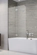 Шторка для ванны Radaway Torrenta Chrome PND II 1200Lx1500 прозрачная/хром - изображение 2