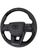 Руль для Toyota Land Cruiser 200, Prado 150. С подогревом. В стиле LC300. Логотип – черный глянец. - изображение 5