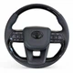 Кермо для Toyota Land Cruiser 200, Prado 150. З підігрівом. В стилі LC300. Подушка в шкірі - чорний логотип. - зображення 1