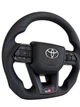 Анатомический руль для Toyota Land Cruiser 200, Prado 150. GR. С подогревом. Кожа. Логотип – хром. - изображение 3
