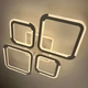 Люстра LED потолочная LUMINARIA SELENA 75W 5S 660x470 WHITE 220V IP20 (светильник светодиодный с пультом) - изображение 7