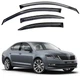 Дефлектори вікон для Skoda Octavia A7 2014-2020 на скотчі (Acrylic) AMS21413 - изображение 1