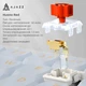 Клавіатура Ajazz AKP815 Huano Red Switch White (AKP815-R-WBO) ( білий, синій ) 17941 - зображення 9