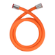 Шланг для душа Zerix F12 Orange 150 см силиконовый ZX3000 - изображение 1
