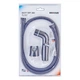 Набор для гигиенического душа Mixxus Bidet SET-001 Black (шланг 1,2м) (LE2774) - изображение 3