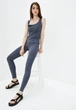 Жіночий костюм майка + легінси Подіум Fray 27926-GREY XS Сірий - зображення 1