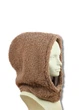 Женский капор-капюшон меховой (Барашек) (One-size) Мокко - изображение 1
