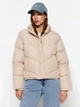 Куртка демисезонная короткая женская Trendyol TWOAW24MO00048 L Beige (8683048795293) - изображение 1