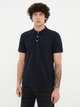 Поло длинное мужское Trendyol TMNSS20PO0009 2XL Navy Blue (8682165431831) - изображение 1
