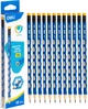 Графитный карандаш Deli EC016 HB Шестигранных с ластиком (6935205340986) - изображение 2