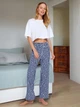 Пижамные штаны женские хлопковые Trendyol THMSS23PJ00002 M Navy Blue (8683048873618) - изображение 4