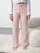 Пижамные штаны женские хлопковые Trendyol THMAW24PJ00001 XS Rosa (8683050249647) - изображение 4