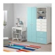 Шафа / гардероб IKEA (ІКЕА) STUVA / FRITIDS 120х50х192см білий блакитний (392.761.30) - зображення 2