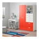 Шафа / гардероб IKEA (ІКЕА) STUVA / FRITIDS 120х50х192см білий червоний (292.764.61) - зображення 2