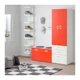 Шафа зі лавкою IKEA (ІКЕА) STUVA / FRITIDS 150х50х192см білий червоний (892.530.51) - зображення 2