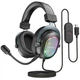 Наушники Fifine h6 rgb 7.1 Black - изображение 3